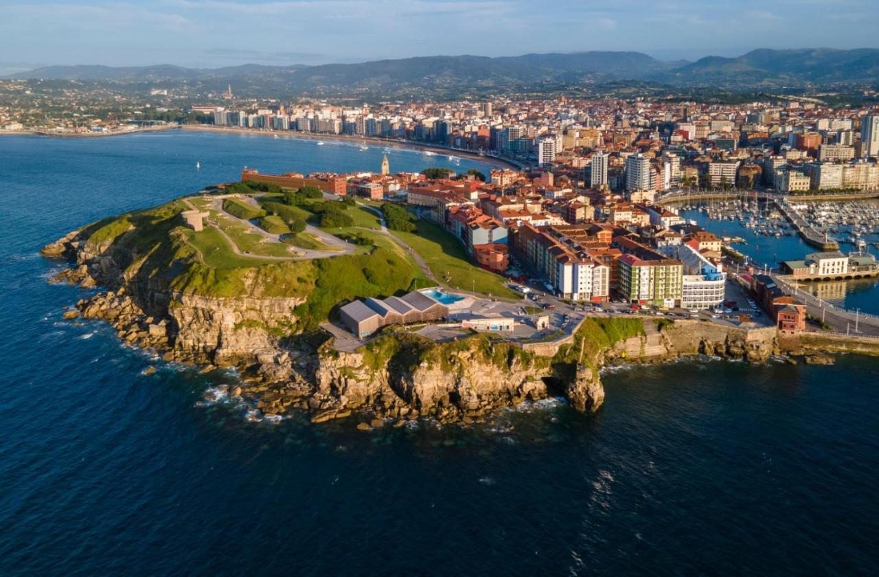 Hotel San Miguel Gijón Exteriör bild